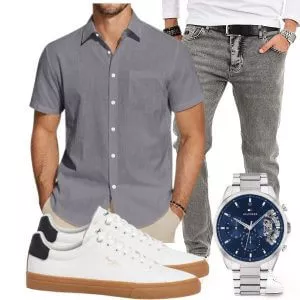 Sommer Outfits Sommer Chic Herren für entspannte Abende