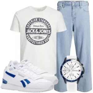 Sommer Outfits Sommer Outfit Herren mit Premium Sneakern
