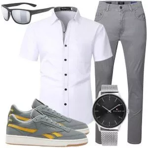 Business Outfits Premium Herren Outfit für Sommertage