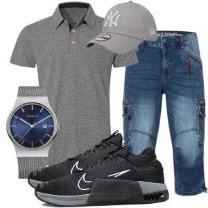 Sommer Outfits Herren Sommer Outfit mit Poloshirt