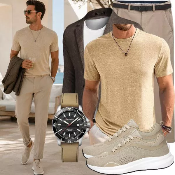 Herbst Outfits Eleganter Herren Sommerlook