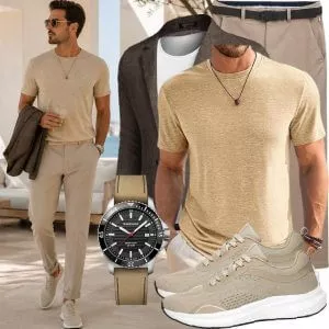 Herbst Outfits Eleganter Herren Sommerlook