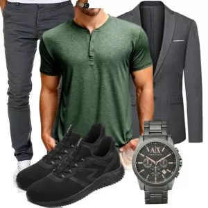 Herbst Outfits Mediterranean Gentleman Style
