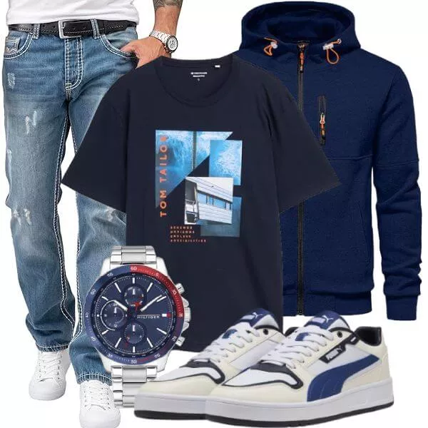 Herbst Outfits Herbstliches Freizeit-Outfit für Männer