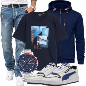 Herbst Outfits Herbstliches Freizeit-Outfit für Männer