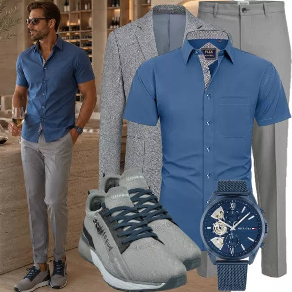 Casual Outfits Herbstrmode Herren mit Blazer