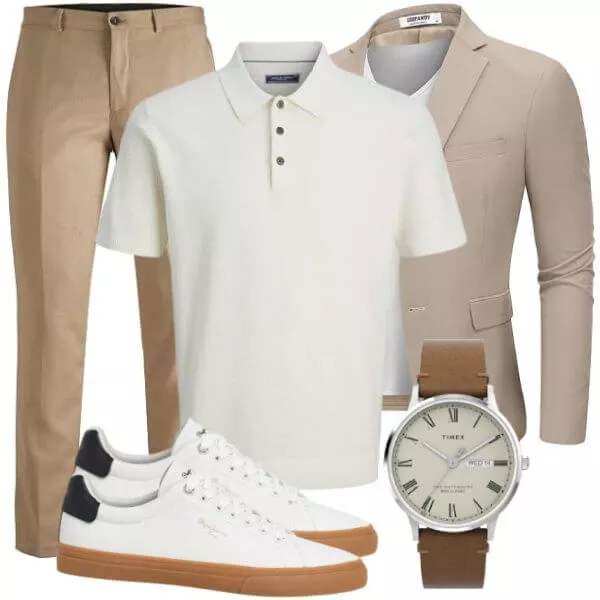Herbst Outfits Business Look mit Blazer