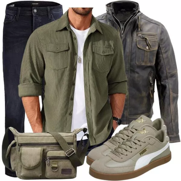 Herbst Outfits Herren Herbst Outfit für Wochenendtrips