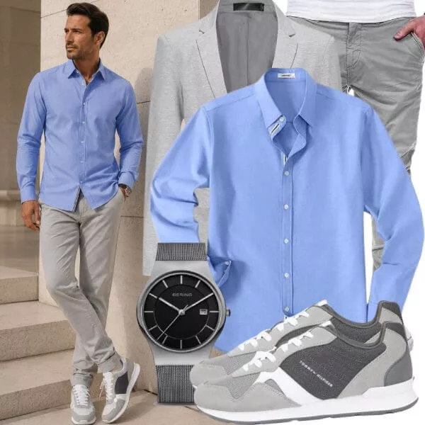 Business Outfits Zeitloser Herbstlook Herren