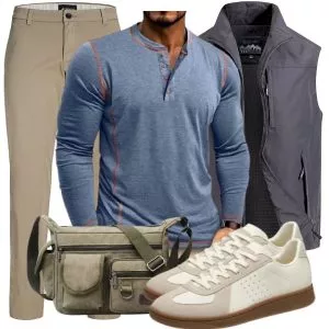 Herbst Outfits Herren Herbst Outfit mit Poloshirt