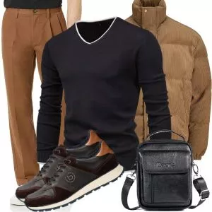 Herbst Outfits Herren Outfit Herbst mit jacken und Hosen