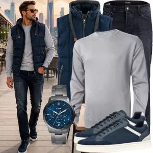 Casual Outfits Herbst Style Herren in Erdtönen