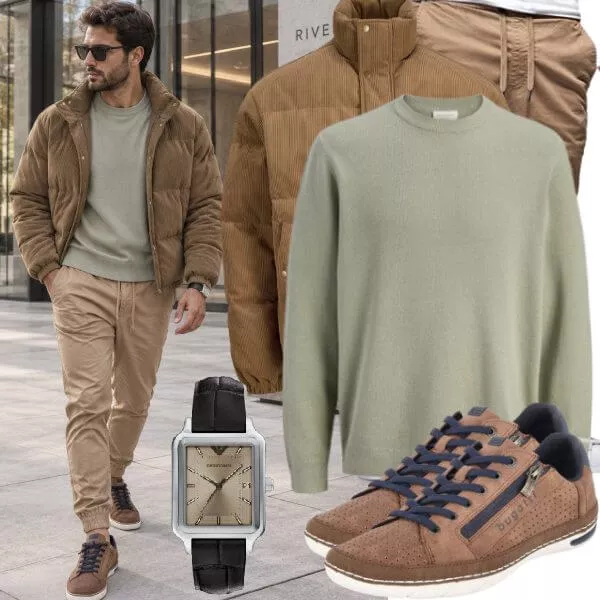 Herbst Outfits Modernes Outfit Herren Herbst