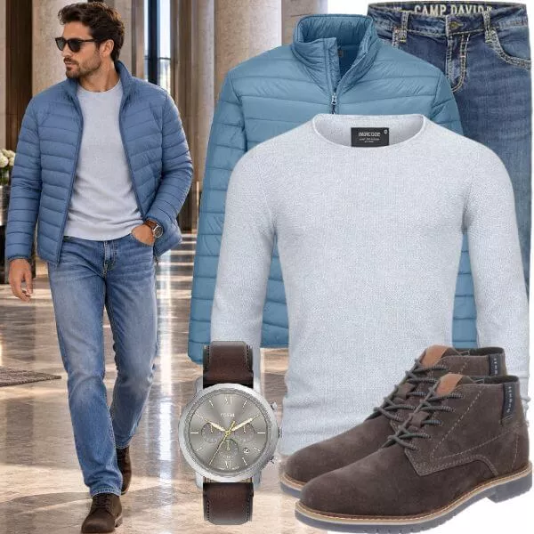 Herbst Outfits Herbst Outfit Herren mit Chelsea Boots