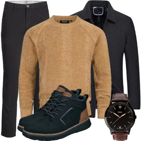 Business Outfits Italienischer Herbst Style Herren