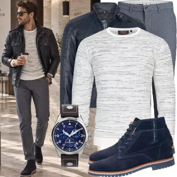 Casual Outfits Herbst Outfit Herren für Freizeit