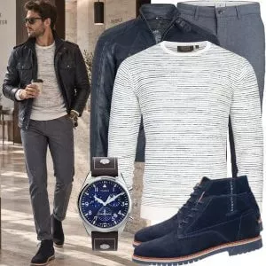 Casual Outfits Herbst Outfit Herren für Freizeit