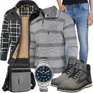 Casual Outfits Winterliches Freizeitoutfit