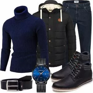 Casual Outfits Warmes Winteroutfit