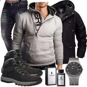 Winter Outfits Winterliches Freizeitoutfit