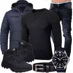 Winter Outfits Winterliches Freizeitoutfit