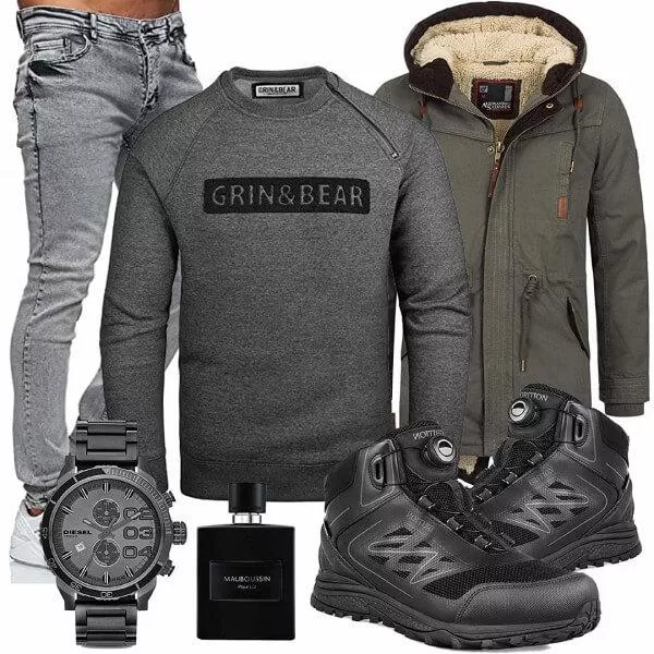 Casual Outfits Warmes Winteroutfit
