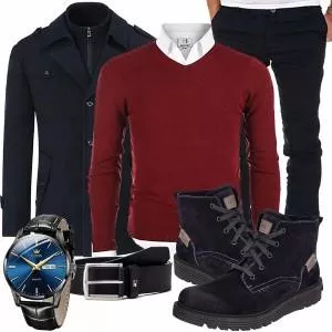 Casual Outfits Bequemes Winteroutfit