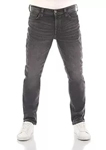 MUSTANG Jeans MUSTANG Herren Jeans Vegas Slim Fit Jeanshose Hose Denim Stretch Baumwolle Schwarz Grau Blau w30 - w40