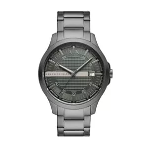 Armani Exchange Uhren Armani Exchange Herren Analog Quarz Uhr mit Edelstahl Armband AX2455