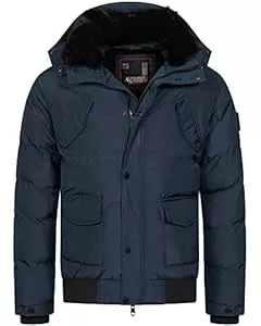 ALESSANDRO SALVARINI Jacken ALESSANDRO SALVARINI warme Herren Deisgner Winterjacke AS-286