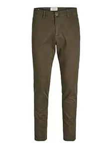 JACK & JONES Hosen JACK & JONES Male Chino Hose Slim Fit Chino Hose