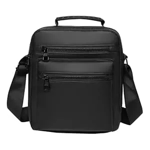 Goecice Taschen & Rucksäcke Goecice Umhängetasche Herren Crossbody Bag Schultertasche Herren Herrentasche Zum Umhängen wasserdichte Männer Tasche Herren Hohe Kapazität Handtasche Casual Messenger Bag für Reise Wandern Tägliches