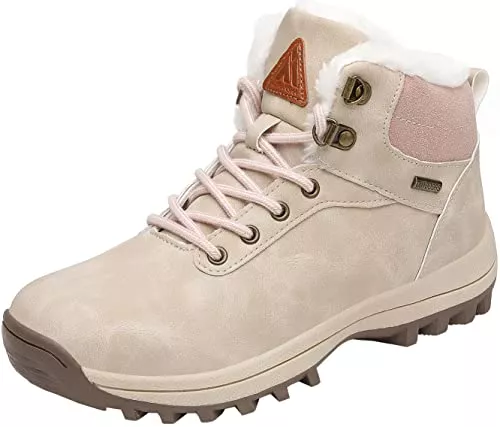 Mishansha Stiefel Mishansha Unisex Winterschuhe Winterstiefel mit Warm Gefüttert, Gr. 36-48