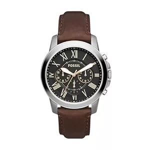 Fossil Uhren Fossil Grant Automatik mit braunem Lederarmband für Herren ME3099