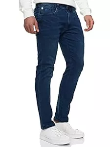 Indicode Jeans Indicode Herren INCoil Jeanshose aus 77% Baumwolle Super-Stretch | Denim Herrenjeans