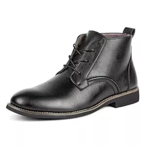 Plilima Stiefel Plilima Stiefeletten Herren Stiefel Boots Schnürstiefeletten Klassische Ungefüttert Männer Chukka Boot Rutschfeste