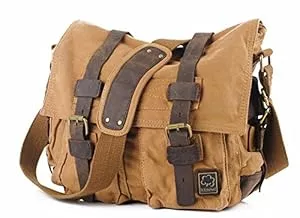 Eysee Taschen & Rucksäcke Eysee Schultertasche Herren Canvas-Umhängertasche Daypack für Alltag und Sport 35cm (L) X 30cm(H) X 10cm(W)
