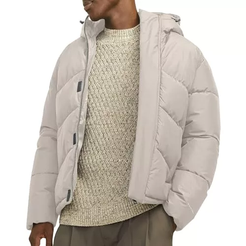 JACK & JONES Jacken JACK & JONES Herren Jjworld Puffer Jacket Pufferjacke