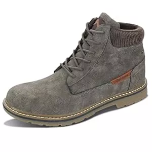 CC-Los Stiefel CC-Los Herren Winterschuhe Warme Gefüttert Winterstiefel Wasserabweisend Rutschfest Klassische mit Wanderschuhe, Gr. 40-48 EU