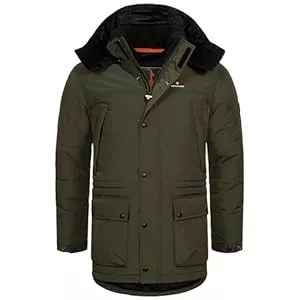 Höhenhorn Mäntel Höhenhorn Mangard Herren Winter Jacke Steppjacke Gefüttert Winterjacke Parker Parka