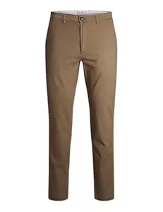 JACK & JONES Hosen JACK & JONES Herren Chino-Hose Jpstmarco Jjdave Lc Noos Pls