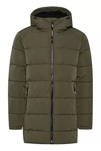 Indicode Jacken Indicode IDHersh Steppjacke Herren Parka Winterjacke Steppparka gefüttert mit Kapuze