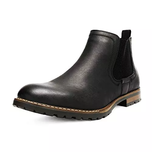 Bruno Marc Stiefel Bruno Marc Herren Chelsea Boots Chelsea Stiefel Stiefeletten Herren Anzugstiefel Business Stiefeletten