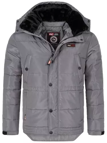 Rock Creek Jacken Rock Creek Herren Winterjacke mit Kapuze H-393