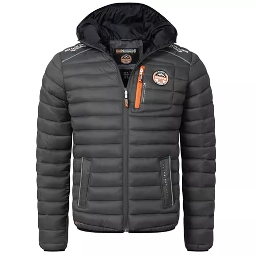 Geographical Norway Jacken Geographical Norway Herren Steppjacke Winterjacke - Warmer Anorak - IMS Production - Outdoor SKI Snowboard Jacke für den Winter/Herbst