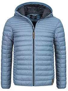 Indicode Jacken Indicode Herren Bowers Steppjacke in Daunenjacken-Optik | Winterjacke Übergangsjacke