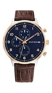 Tommy Hilfiger Uhren Tommy Hilfiger Multi Zifferblatt Quarz Uhr für Herren mit Edelstahl