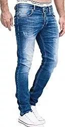 MERISH Jeans MERISH Jeans Herren Slim Fit Stretch Jeanshose Designer Hose Denim