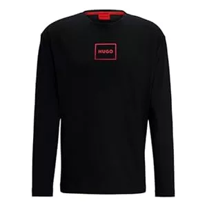 HUGO Langarmshirts HUGO Herren Laze Loungew_Longsleeve