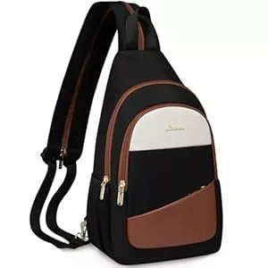 LOVEVOOK Taschen & Rucksäcke LOVEVOOK Brusttasche Damen, Klein Sling Bag Rucksack, Anti Diebstahl Schultertasche Umhängetasche, Crossbody Bag Schulter Rucksäcke Herren Für Reise Uni Wander